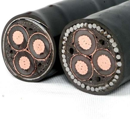 comprare YJV22 35KV 5 nuclei Cavo ad alta tensione Acciaio corazzato Cavi elettrici Hv incrociati online manufacture