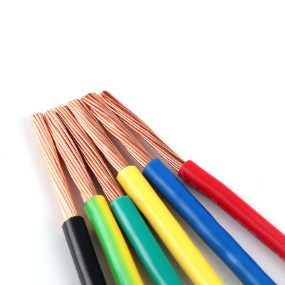 comprare IEC 60227 4mm BV Fuso filo di rame a fili solidi di PVC isolato personalizzato online manufacture