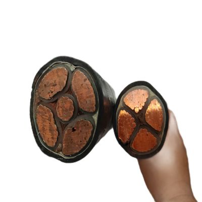 comprare 10-400 mm quadrati nastro d'acciaio corazzato NYY corazzato cavo elettrico di rame per energia sotterranea online manufacture