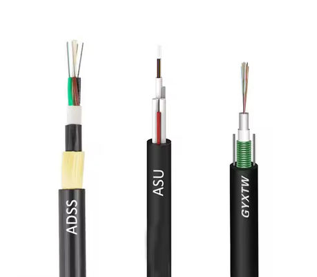 comprare Cable a fibra ottica centrale di alta sicurezza GYXTC8S Cable a fibra blindata online manufacture