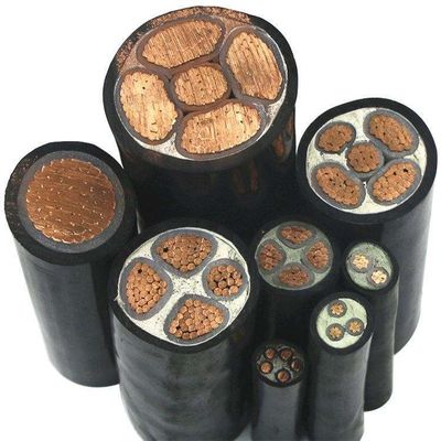 Lunghezza personalizzata 0.6/1KV NYY Conductor di rame XLPE PVC Sheath Cable di alimentazione elettrica