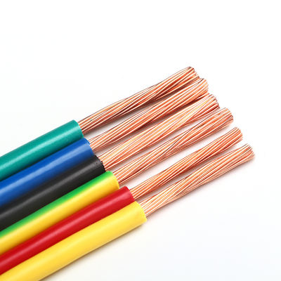 Colore personalizzato 1.5 mm PVC Isolato Flessibile Filtro H07V-U Per Edilizia