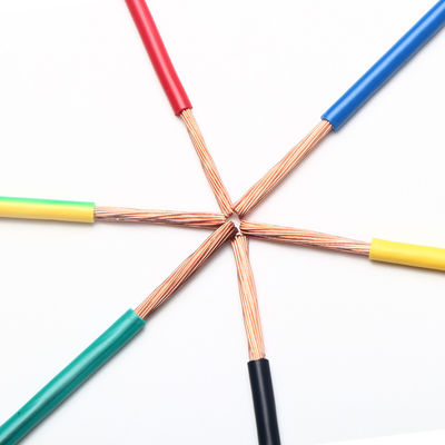 10 mm quadrati di filo di rame flessibile isolato in PVC nudo con conduttore a fili