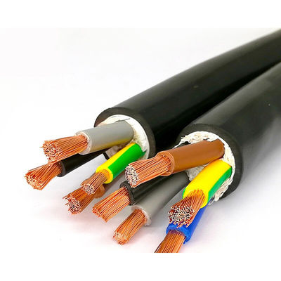 Cavo isolante in PVC a conduttore a fili per la distribuzione di energia sotterranea a lunga durata