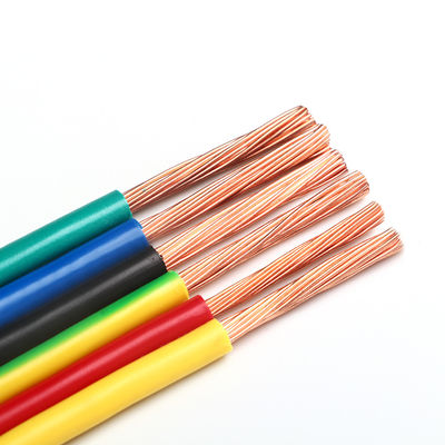 6 mm AWG 6 Single Core Building PVC Power Cable Copper Isolato Tipo nudo