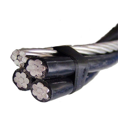 Lini di trasmissione di energia per cavi aerei a base di alluminio Abc 4x16 mm2