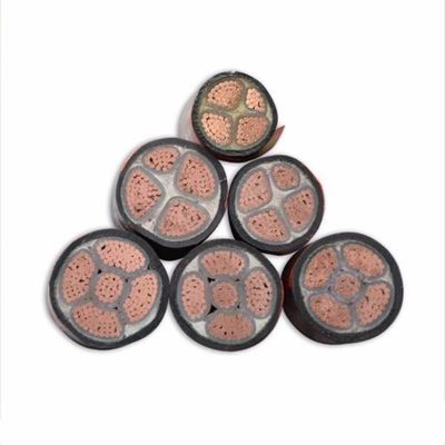4 Core 5 Core 150mm2 XLPE Cablo di alimentazione elettrica blindato isolato per bassa tensione