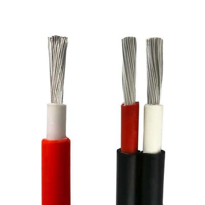 Cable solare fotovoltaico ignifugo resistenza alle intemperie 2 core 4mm2 per pannelli solari