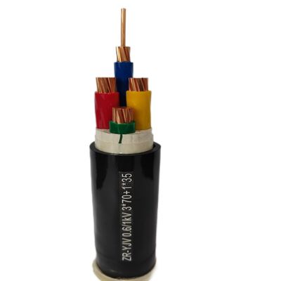 Cable di alimentazione a bassa tensione 4x16-185mm2 Cu XLPE SWA PVC certificato ISO9001/CCC/CE